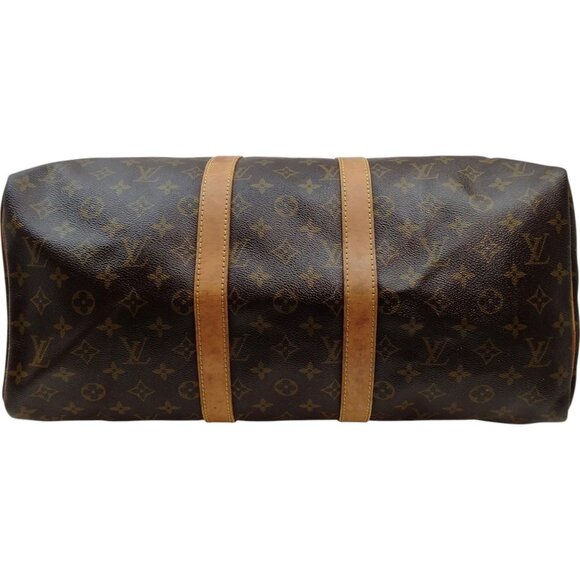 634379BV (X6) Louis Vuitton Travel Bag Keepall 45 Brown Monogram - Picture 4 of 9